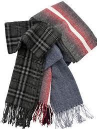 gris Foulards Homme