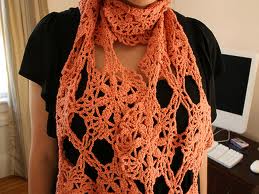 modisch Crochet Schals