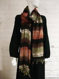 schwarz Winter Schals