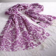 elegante Cachecóis Lã