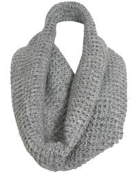 grey knit scarves