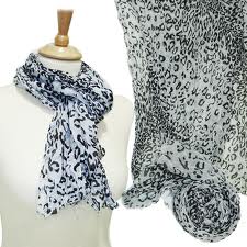 modern print scarves
