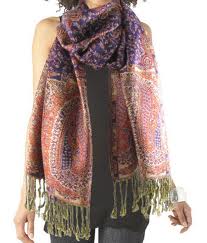 moderno Pashmina Bufandas